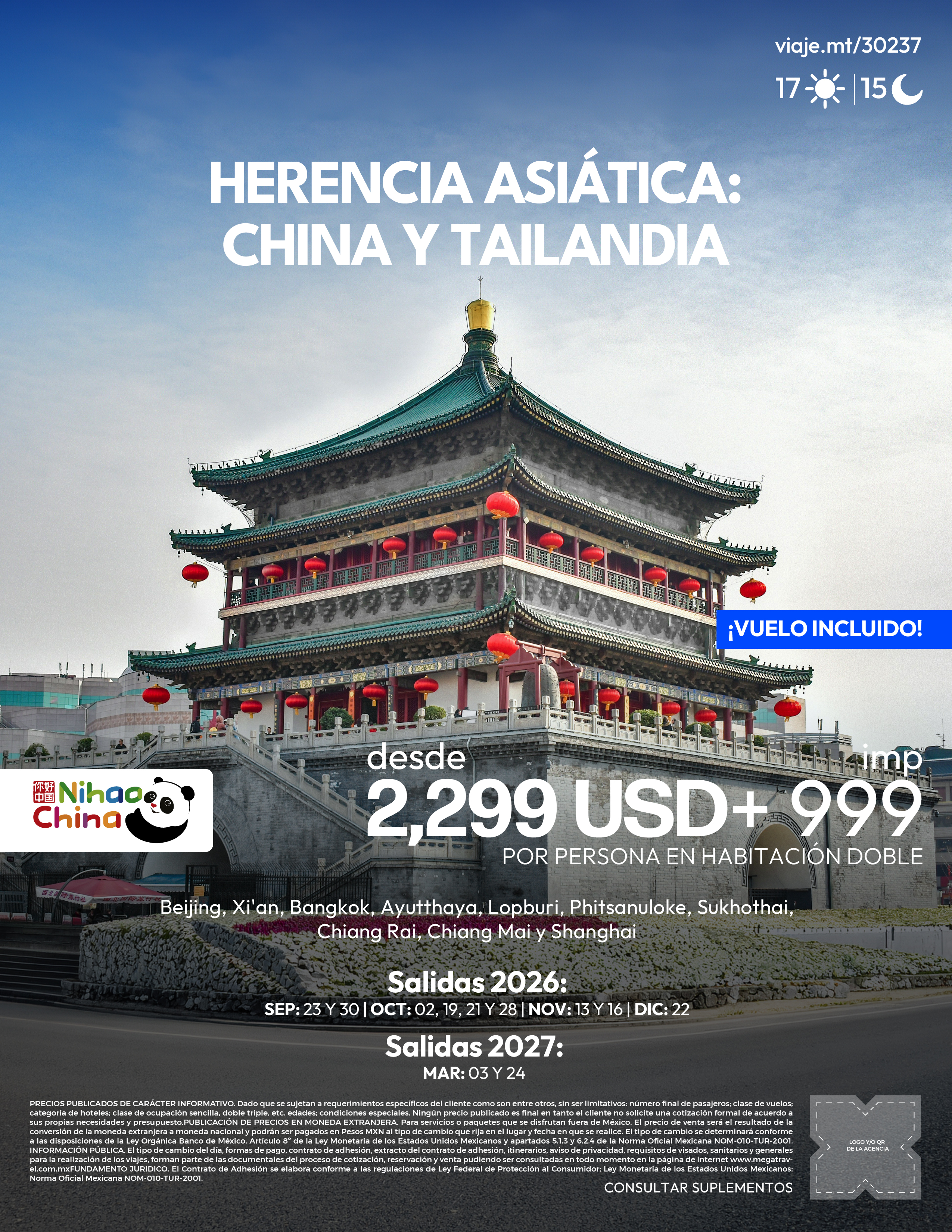 Herencia Asiática: China y Tailandia